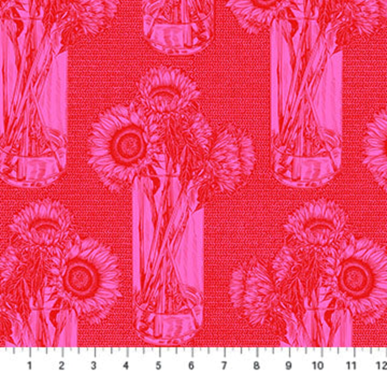 Fabric Northcott Anna Maria Candy Sunflowers Indelible by the Quarter Yard AMT1004-28C